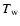 $T{\rm _w}$