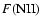 $F({\rm NII})$
