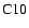 ${\rm C10}$