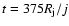 $t = 375 R_{\rm j}/j$
