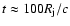 $t\approx 100 R_{\rm
j}/c$