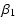 $\displaystyle \beta_1$