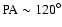 $\rm PA\sim {120}^{\circ}$