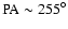 $\rm PA\sim {255}^{\circ}$