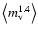 $\left<m_{\rm v}^{1.4}\right>$