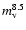 $m_{\rm v}^{8.5}$