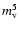 $m_{\rm v}^5$
