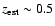 $z_{\rm est} \sim
0.5$