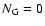 $N_{\rm G}=0$