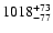 $\rm 1018_{-77}^{+73}$