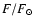 $F/F_{\odot}$