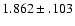 $1.862\pm .103$
