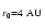 $_{r_{\rm {0}}=4~ {\rm {AU}}}$