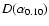 $D(\alpha _{0.10})$