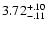 $\rm 3.72^{+.10}_{-.11 }$