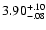 $\rm 3.90^{+.10}_{-.08 }$