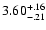 $\rm 3.60^{+.16}_{-.21 }$
