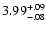 $\rm 3.99^{+.09}_{-.08 }$