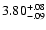 $\rm 3.80^{+.08}_{-.09 }$