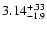 $\rm 3.14^{+.33}_{-1.9 }$