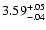 $\rm 3.59^{+.05}_{-.04 }$