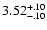 $\rm 3.52^{+.10}_{-.10 }$