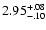 $\rm 2.95^{+.08}_{-.10 }$