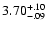 $\rm 3.70^{+.10}_{-.09 }$