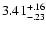 $\rm 3.41^{+.16}_{-.23 }$