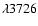 $\lambda3726$