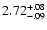 $\rm 2.72^{+.08}_{-.09 }$