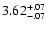 $\rm 3.62^{+.07}_{-.07 }$