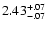 $\rm 2.43^{+.07}_{-.07 }$