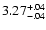 $\rm 3.27^{+.04}_{-.04 }$