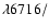 $\lambda6716/$