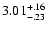$\rm 3.01^{+.16}_{-.23 }$