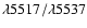 $\lambda 5517/\lambda 5537$