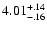 $\rm 4.01^{+.14}_{-.16 }$