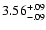 $\rm 3.56^{+.09}_{-.09 }$