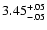 $\rm 3.45^{+.05}_{-.05 }$