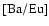$[{\rm Ba/Eu}]$