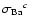 ${{\sigma}_{\rm Ba}}^{c}$