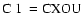 $\rm C~1~=CXOU$