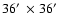 $36\hbox{$^\prime$ }\times 36\hbox{$^\prime$ }$