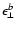 $\epsilon_{\perp}^b$