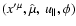$(x^{\prime \mu },\hat{\mu},{\
u_{\parallel }},\phi )$