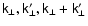 $\tens{k}_{\bot },\tens{k}_{\bot
}^{\prime },\tens{k}_{\bot }+\tens{k}_{\bot }^{\prime }$