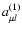 $a_{\mu l}^{(1)}$