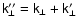 $\tens{k}_{\bot }^{\prime \prime }=
\tens{k}_{\bot }+\tens{k}_{\bot }^{\prime }$