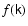 $f(\tens{k})$